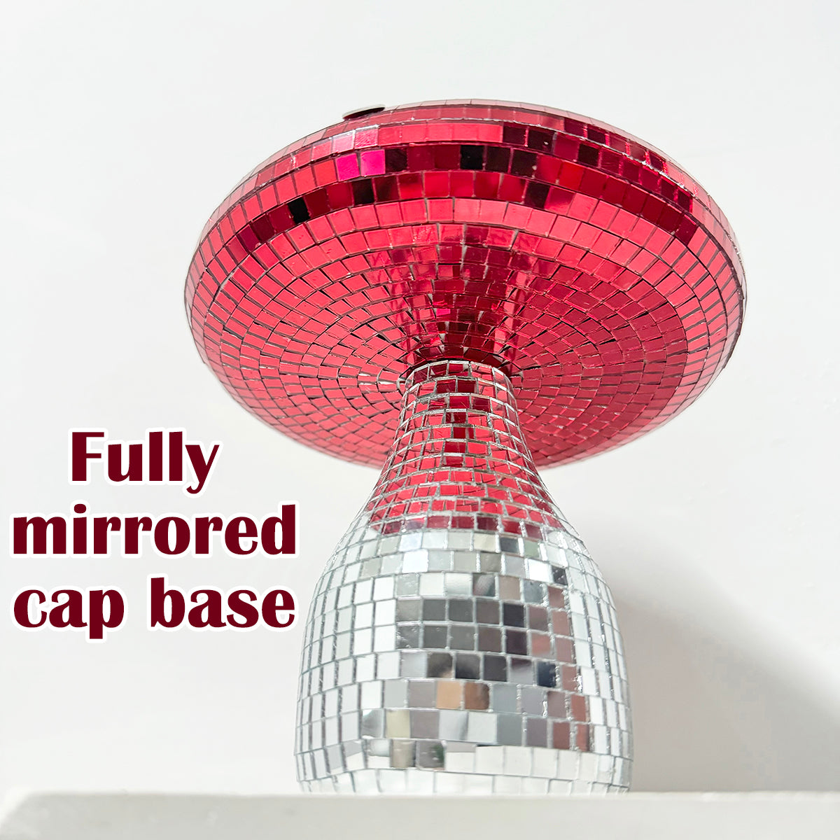 FngJiuyer Dreamy Disco Mushroom Ornament