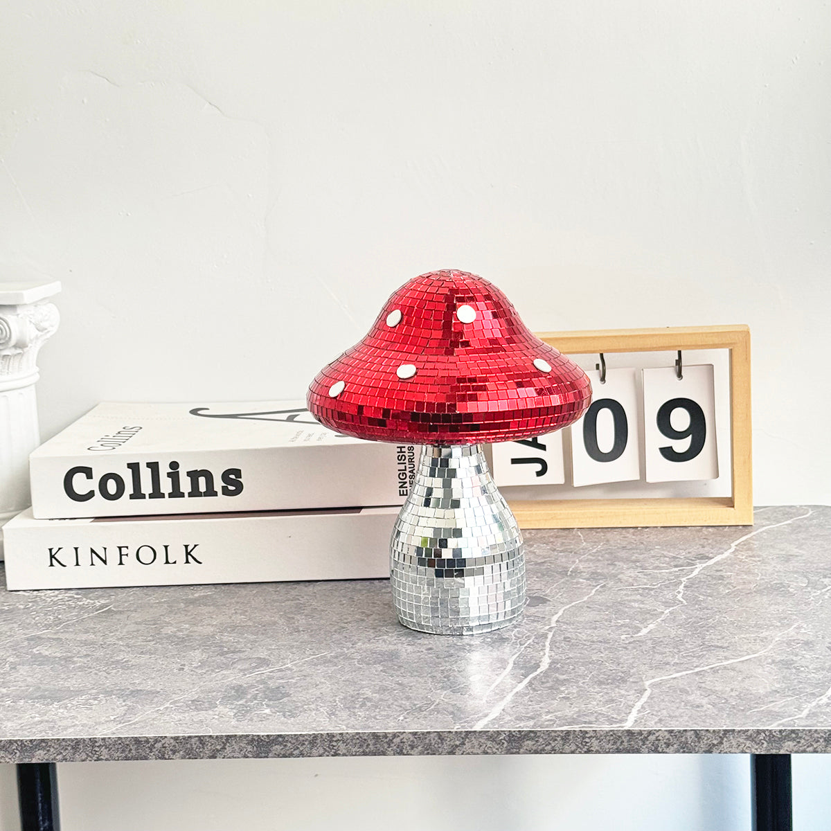 FngJiuyer Dreamy Disco Mushroom Ornament