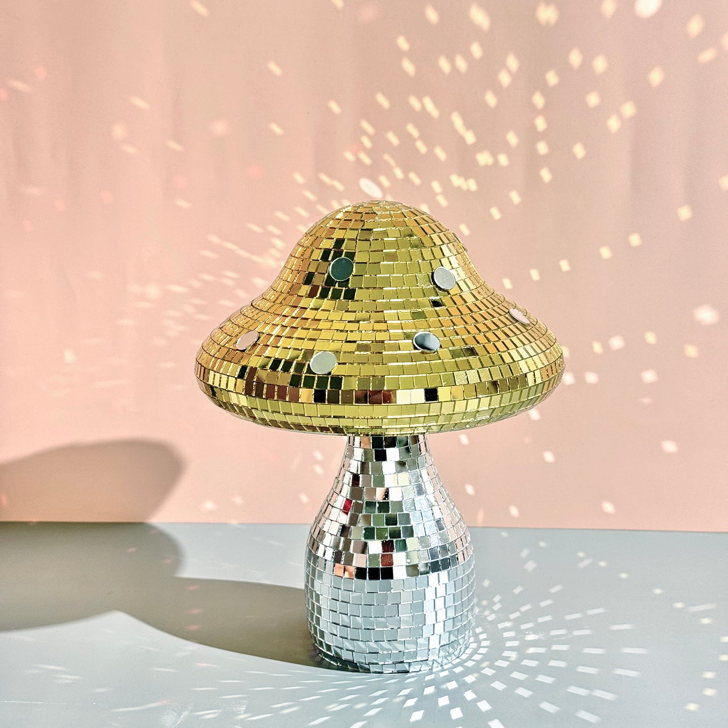 FngJiuyer Dreamy Disco Mushroom Ornament