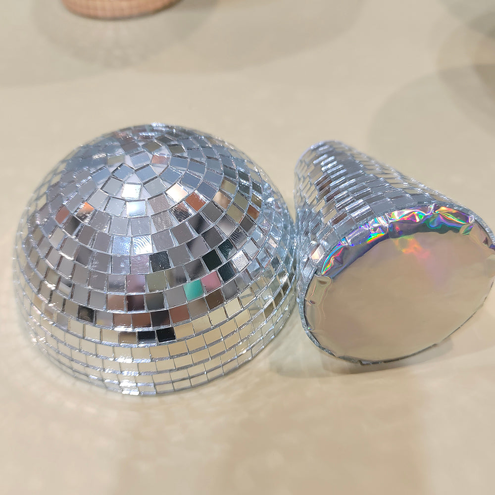 FngJiuyer Mirror Mushroom Disco Ball for Home Decor