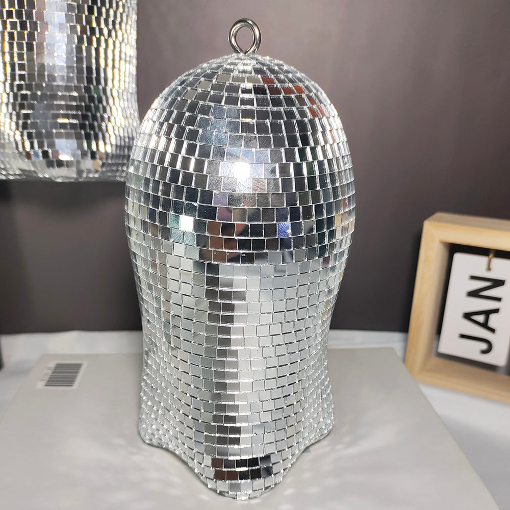 FngJiuyer Disco Ghost Hanging Disco Ball Reflective Party Decor