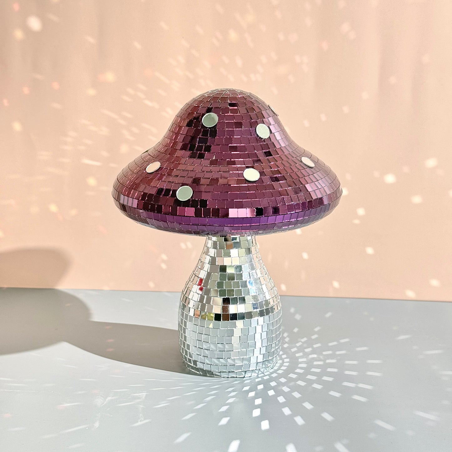 FngJiuyer Dreamy Disco Mushroom Ornament